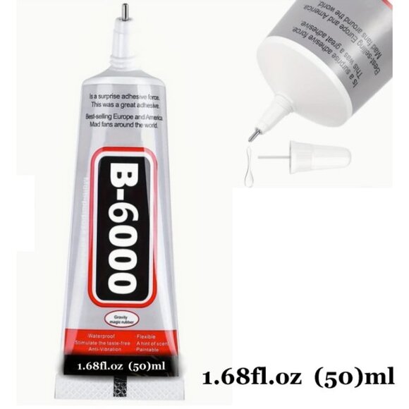 Multi-Purpose B-6000 Adhesive for DIY Jewelry, Watch Repair 1.68oz 50ml - Picture 1 of 5